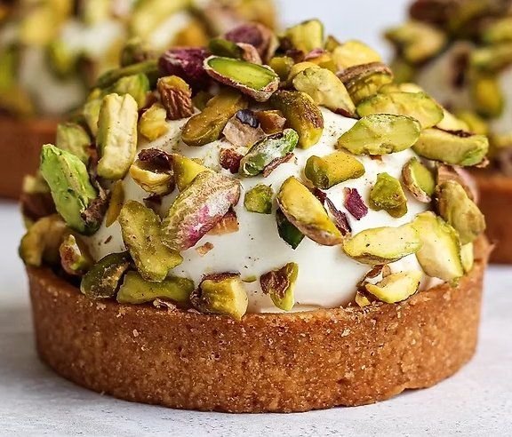 Tarte pistache — Le Jardin Sucré